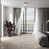Gresie portelanata antiderapanta Lasa Gold Endless Carving 60 x 120 cm - 2