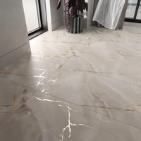Gresie portelanata antiderapanta Lasa Gold Endless Carving 60 x 120 cm - 3