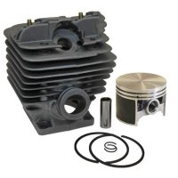 Kit Cilindru Drujba Stihl Ms 340, Ms 360, 034, 036 ,Hyway Ø 48 mm (piston placat cu teflon) - 1