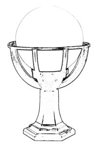 Aplica de perete exterior M6KOP Alb 45x30 cm - 2