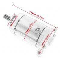 Electromotor scuter ,Atv CF Moto, Linhai 500cc, ax 30mm - 2