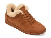 Pantofi sport GRYXX maro 975B201 din piele intoarsa pentru femei active - 1