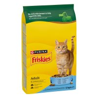 FRISKIES Cat, Adult, Pisica, Somon si Legume, 1.5 kg - 1