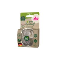 Set de 2 suzete Nip My Butterfly, 0-6 luni, cu tetina ortodontica din silicon - 5