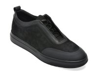 Pantofi sport negri GRYXX BF172 din piele naturala pentru barbati - 1