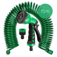 Furtun de gradina extensibil cu pistol de pulverizare SG10814 Grafner 20633, 15 m - 1