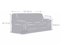 Husa Canapea Universal Levante C00, 140-180 cm - 3