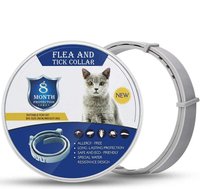 Set 2 x Zgarda PISICI anti purici si capuse 38 cm / 30 grame Antiparazitara - 1