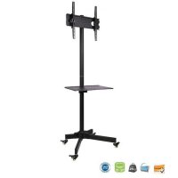Suport TV Techly pentru ecrane de 23-50 inch, capacitate 20kg, VESA, Negru - 1