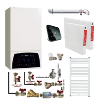 Pachet de incalzire pentru apartament cu centrala termica Motan Condens Plus 100 25 kW - 1