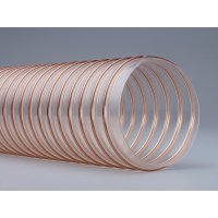 Furtun exhaustor, PU FLEXADUX, 1.0mm, 150mm, pentru granule, cereale, ingrasamant, granule, rumegus - 1