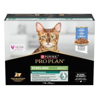PURINA Pro Plan Sterilised Maintenance, Iepure, plic hrană umedă pisici sterilizate, (în sos), bax, 85g x 10buc - 2