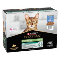 PURINA Pro Plan Sterilised Maintenance, Iepure, plic hrană umedă pisici sterilizate, (în sos), bax, 85g x 10buc - 3