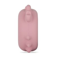 Temometru digital PetiteMars Crabul Caleb, multifunctional, ecran usor de citit, valoare precisa, silicon sigur, avertizare temperatura, 0 luni+, Roz - 1