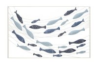 Panou de Perete cu Pesti Mauro Ferretti 96,5x1,5x61 cm | Aosom Romania - 1