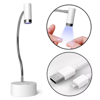 Lampă UV LED Touch Cure 3W – Fixare Provizorie Tipsuri Dual Forms - 1