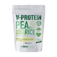 Gold Nutrition V Protein Vanilie 240g - Pudra Proteica Delicioasa - 1