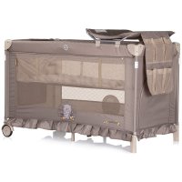 Patut pentru copii Chipolino Palace Bear beige pliabil - 2