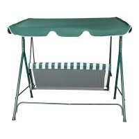 Balansoar de gradina, Globo, Verde, 170x110x153 cm - 4