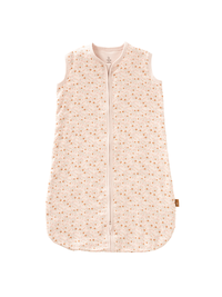 Sac de dormit din bumbac organic 0-6 luni model Flori - 3