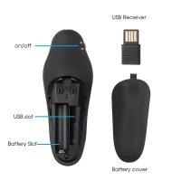 Telecomanda Wireless Techstar pentru Prezentare, cu pointer Laser, Butoane SlideShow, USB - 5