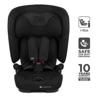 Kinderkraft Fix2go Black, scaun auto i-Size pliabil pentru copii, 76-150 cm, cu Top Tether, spatar reglabil si SPS - 1