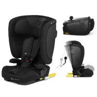 Kinderkraft Fix2go Black, scaun auto i-Size pliabil pentru copii, 76-150 cm, cu Top Tether, spatar reglabil si SPS - 10