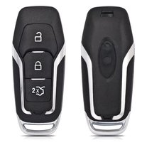 Carcasa Cheie Auto Techstar, Compatibila Ford Mondeo, Mustang, Focus, Fusion, S-Max, Galaxy, Explorer, cu 3 butoane - 3