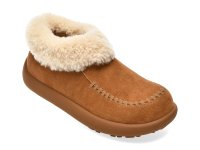 Ghete din piele intoarsa GRYXX maro, model 10010 pentru femei - 1