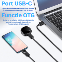 Mini reportofon digital cu microfon ascuns magnetic, activare vocala, MP3 Player, Z13 - 128 GB - 2