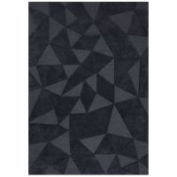 Covor rotund Shard Gri inchis 160x160 cm, Flair Rugs - 2