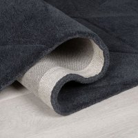 Covor rotund Shard Gri inchis 160x160 cm, Flair Rugs - 4
