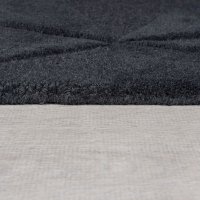 Covor rotund Shard Gri inchis 160x160 cm, Flair Rugs - 5
