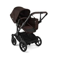 Bugaboo Donkey 6 Complete Black Brown, carucior 2 in 1 cu suspensii si pliere compacta - 2