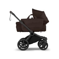 Bugaboo Donkey 6 Complete Black Brown, carucior 2 in 1 cu suspensii si pliere compacta - 4