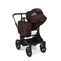 Bugaboo Donkey 6 Complete Black Brown, carucior 2 in 1 cu suspensii si pliere compacta - 5