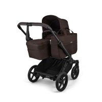 Bugaboo Donkey 6 Complete Black Brown, carucior 2 in 1 cu suspensii si pliere compacta - 6