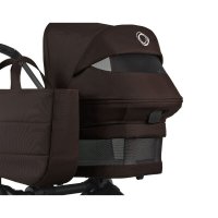 Bugaboo Donkey 6 Complete Black Brown, carucior 2 in 1 cu suspensii si pliere compacta - 8