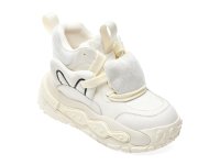 Ghete albe GRYXX 25259 din piele naturala pentru femei - 1