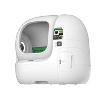 Litiera inteligenta PETKIT Purobot Max Pro 2 cu Camera si Autocuratare pentru Pisici, Recunoastere Faciala, 8L - 2
