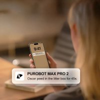 Litiera inteligenta PETKIT Purobot Max Pro 2 cu Camera si Autocuratare pentru Pisici, Recunoastere Faciala, 8L - 4