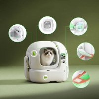 Litiera inteligenta PETKIT Purobot Max Pro 2 cu Camera si Autocuratare pentru Pisici, Recunoastere Faciala, 8L - 6