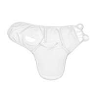 Sistem de infasare din bumbac 0-3 luni BabyJem Swaddle ecru - 1