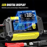 Incarcator si Tester Baterie FOXSUR FTC-1206 2-in-1, 12V/6A – Redresor Inteligent pentru Baterii Auto si Moto - 4