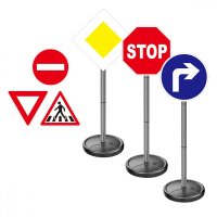 Set 6 semne de circulatie Alldoro Educatie rutiera - 4