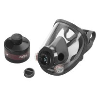 Set Masca de protectie reutilizabila filtre cu particule anti-gaz, vapori de vopsea si noxe MXK10031 - 12