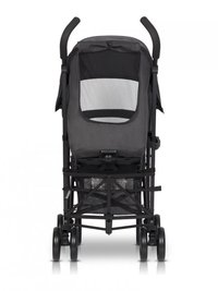 Carucior sport Euro Cart Ezzo cu pliere tip umbrela pozitie de somn si parasolar XXL Iron, spatar reglabil in 3 pozitii, dotat cu husa de picioare, roti cu suspensii - 1