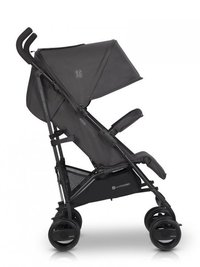 Carucior sport Euro Cart Ezzo cu pliere tip umbrela pozitie de somn si parasolar XXL Iron, spatar reglabil in 3 pozitii, dotat cu husa de picioare, roti cu suspensii - 2