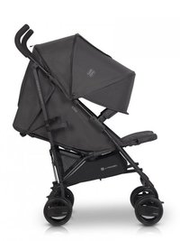 Carucior sport Euro Cart Ezzo cu pliere tip umbrela pozitie de somn si parasolar XXL Iron, spatar reglabil in 3 pozitii, dotat cu husa de picioare, roti cu suspensii - 5