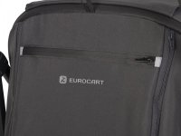 Carucior sport Euro Cart Ezzo cu pliere tip umbrela pozitie de somn si parasolar XXL Iron, spatar reglabil in 3 pozitii, dotat cu husa de picioare, roti cu suspensii - 7